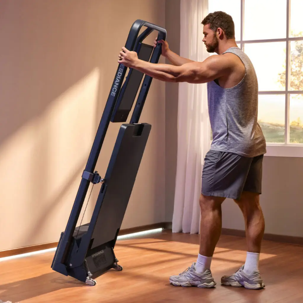 Man rolls out Gym Monster